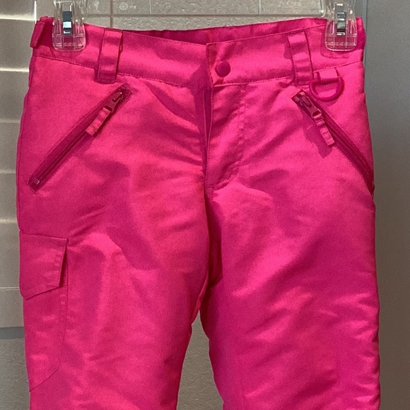 Athletech PINK snow pants, Size 6/6X (YOUTH) like new condition. - Picture 3 of 9